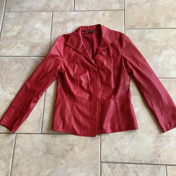 Lafayette 148 NY Lambskin Leather Jacket - Picture 13 of 16